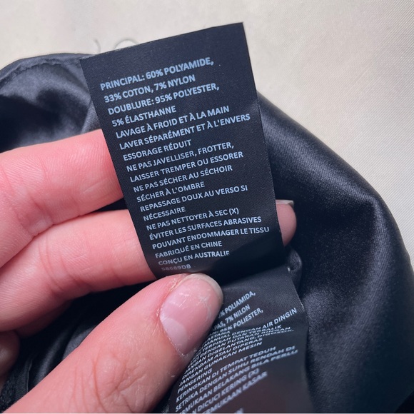 NEW! Bardot- Olina Corset Midi Dress in Black Size Small Lace Corset LBD - Picture 11 of 11